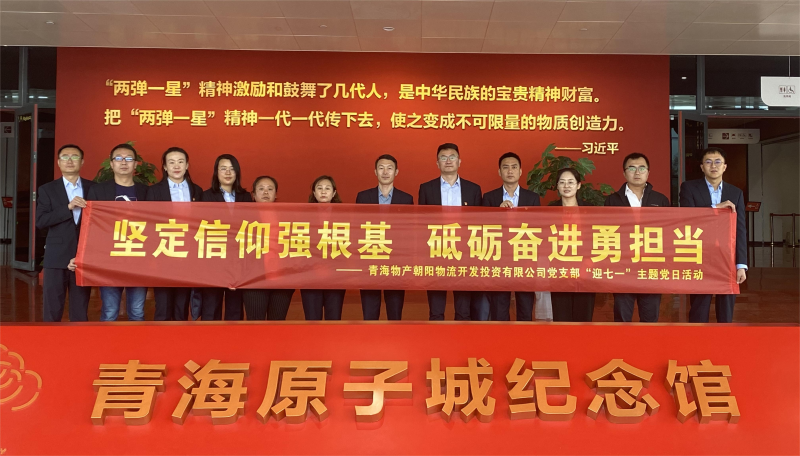 堅定信仰強根基，砥礪奮進勇?lián)?朝物開投公司黨支部開展迎“七一”主題黨日活動